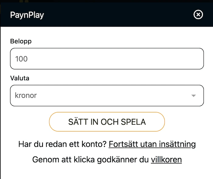 Casino And Friends Pay n Play