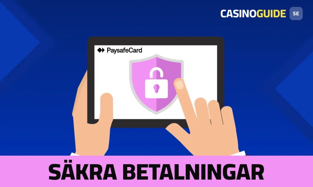 Säkra betalningar med Paysafecard