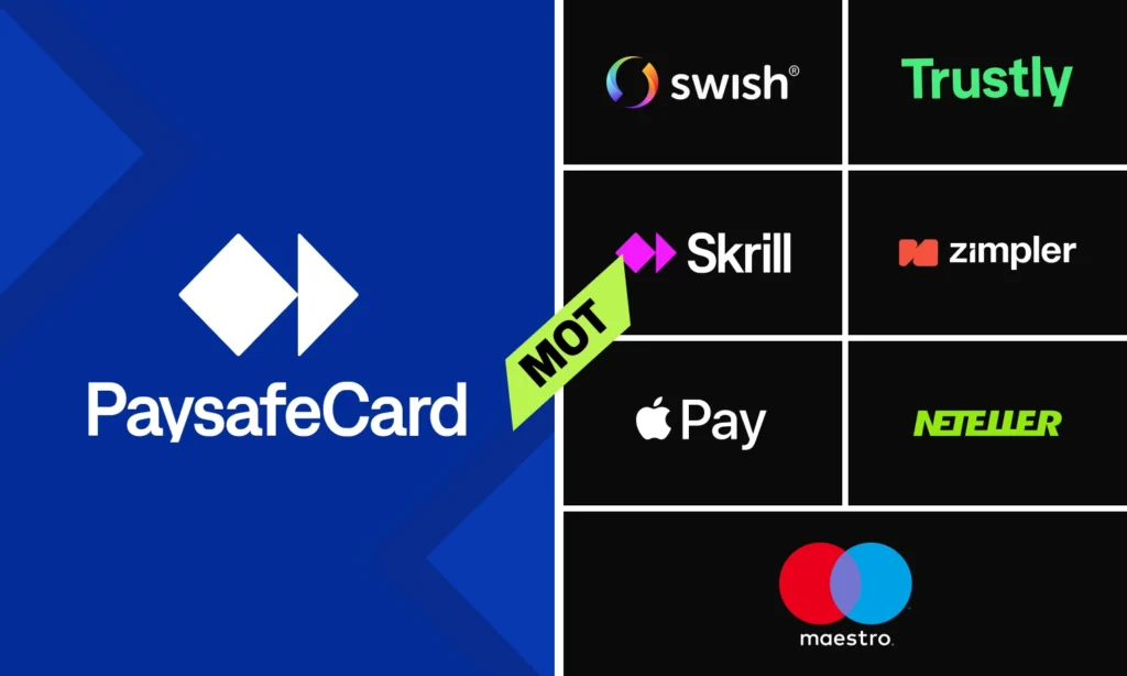 Paysafe vs andra betalningsmetoder