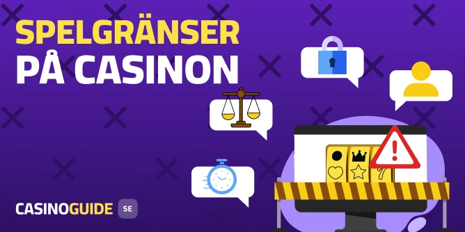 Spelgränser på casinon liten banner