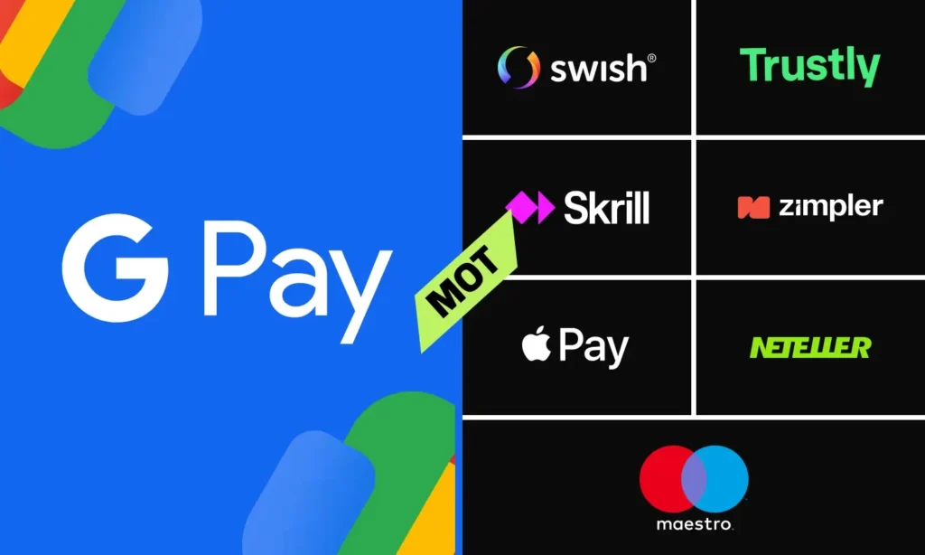 Google Pay vs andra betalningsmetoder