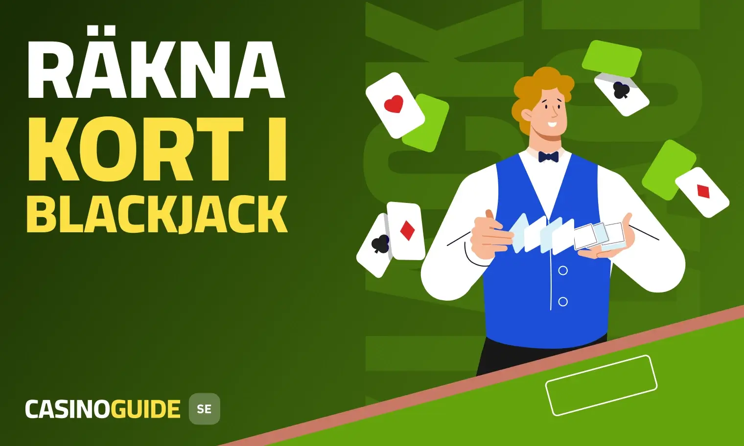 Räkna kort i blackjack