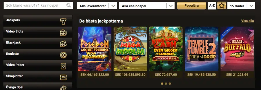 Mega riches spel