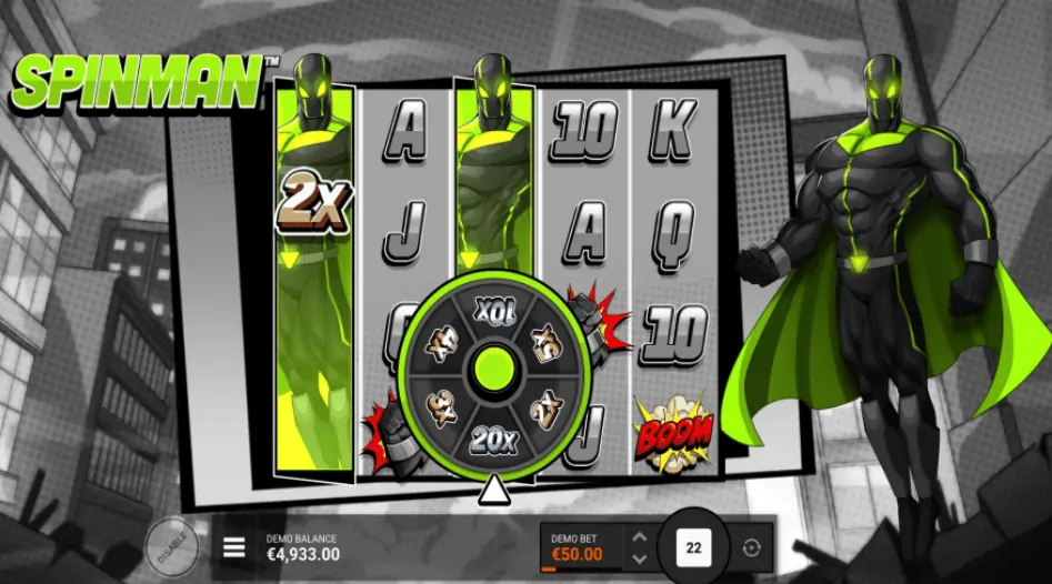 Spinman slot recension