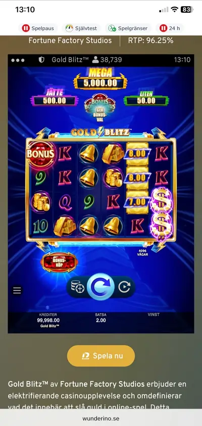 Wunderino mobilcasino