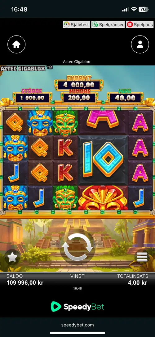 speedybet mobil slot