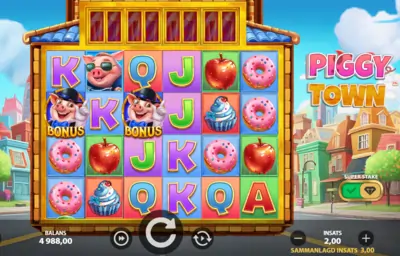 Piggy Town Stakelogic