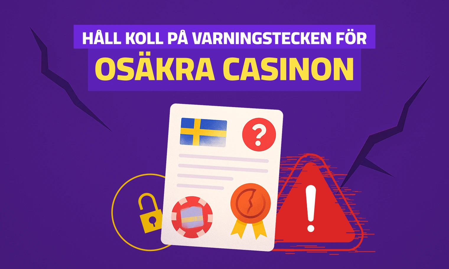 koll pa osakra casinon