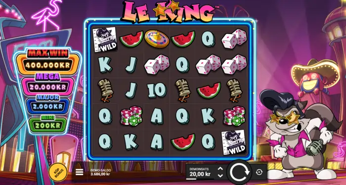 Le king slot hacksaw