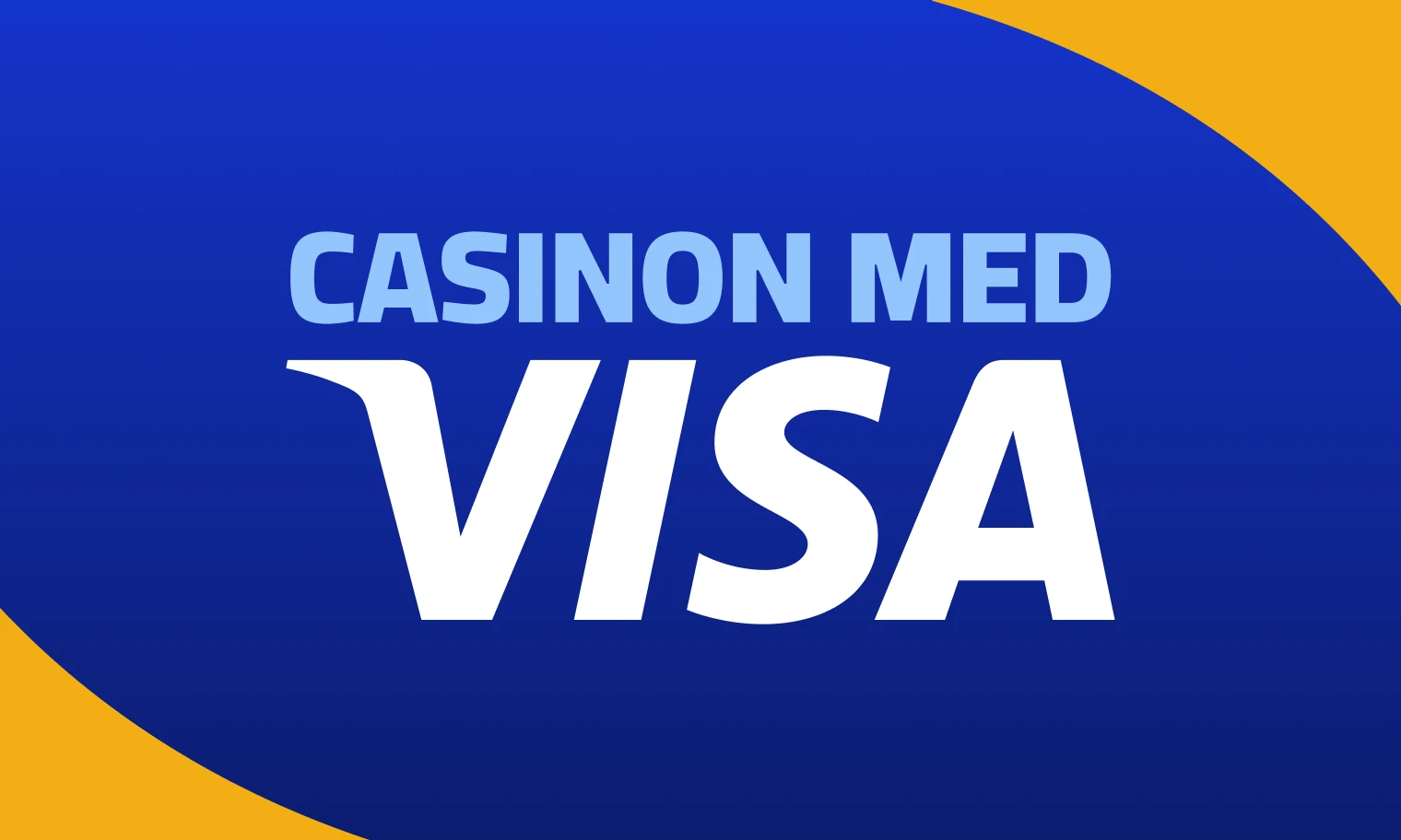 Casinon med Visa