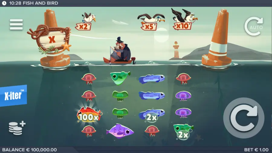 Fish and bird slot