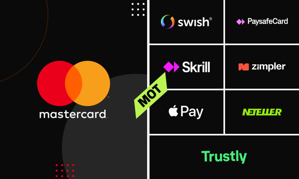 Mastercard vs andra betalssatt