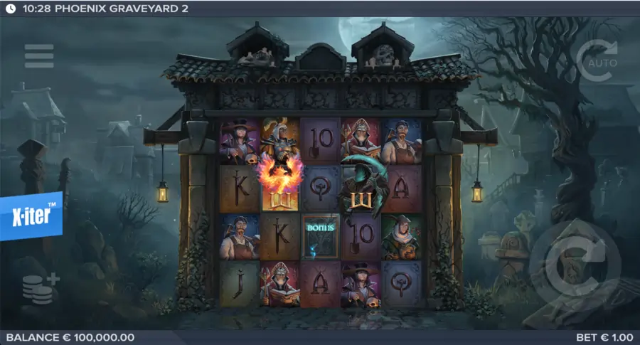 Phoenix Graveyard II slot