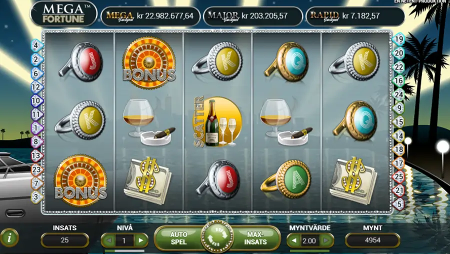 Mega Fortune slot