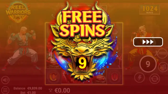 Reel warriors free spins