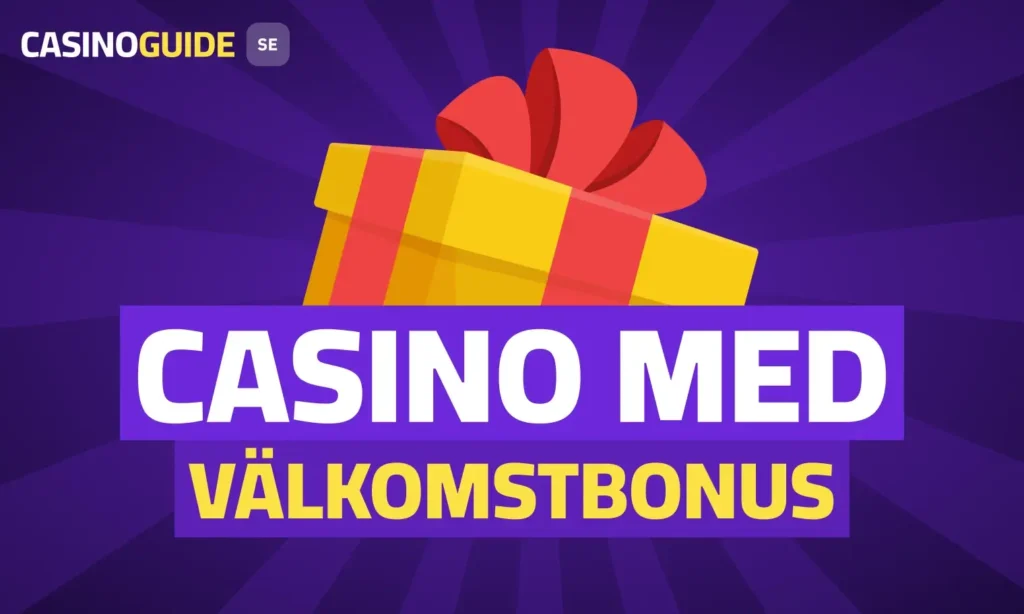 Casino med välkomstbonus