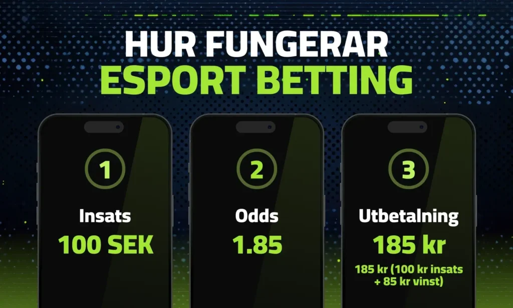 Hur fungerar e-sport odds