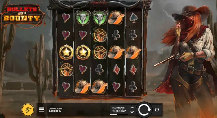 Bullets and bounty slot