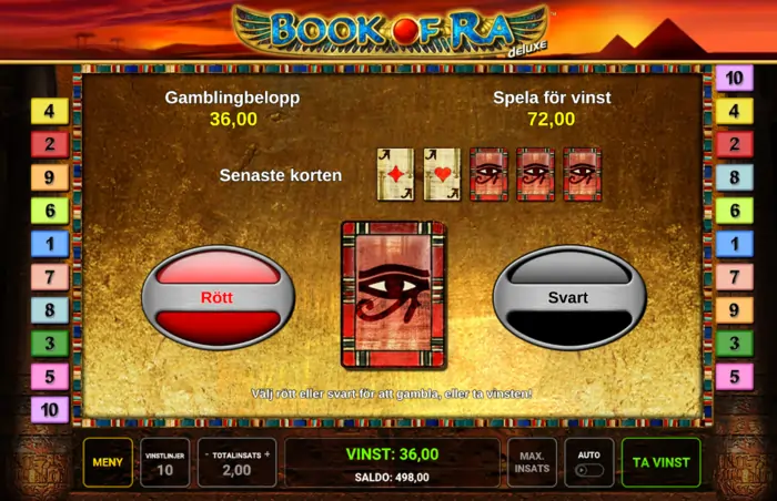 Book of ra deluxe gamble