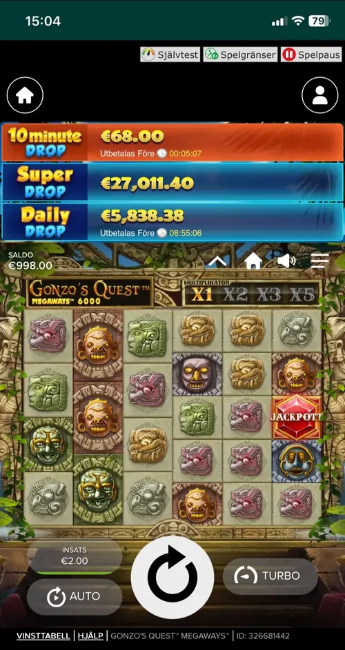 Gonzos quest megaways mobilen