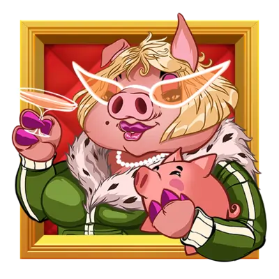 Piggy riches 3 grissymbol