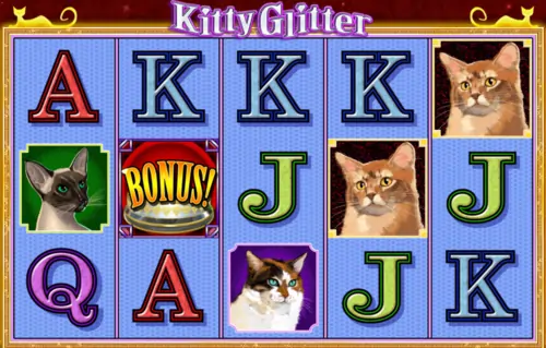 Kitty glitter slot