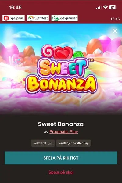 Spela gratis demo slot