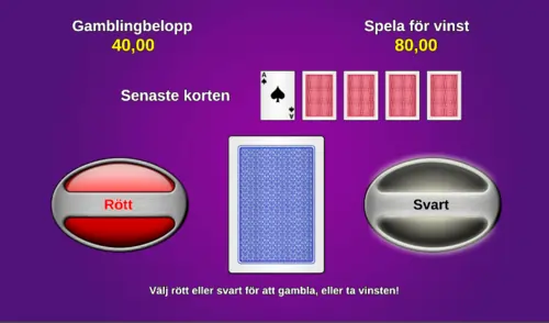 novomatic funktion Gamble