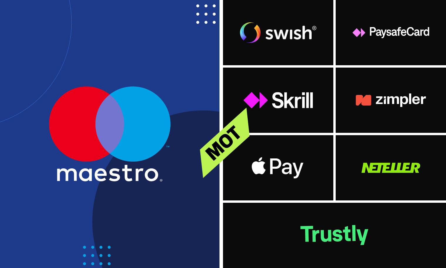 Maestro vs andra betmetoder