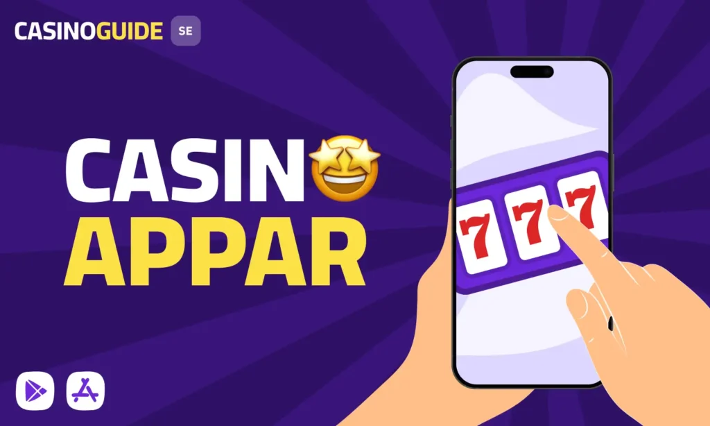 Bästa casinoappar i Sverige