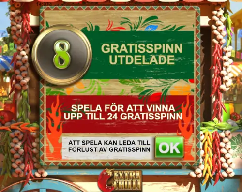 extra chilli slot free spins