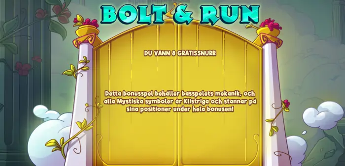 Le zeus bolt and run