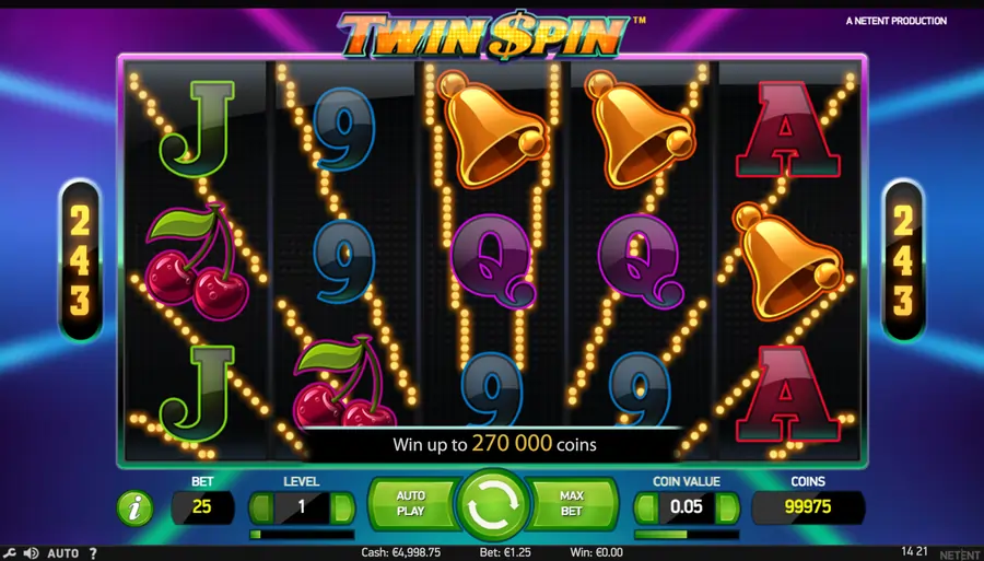Twin spin slot netent