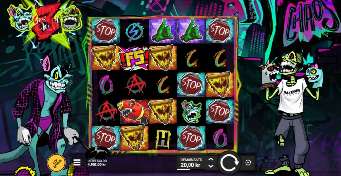 Chaos Crew 3 spelplan