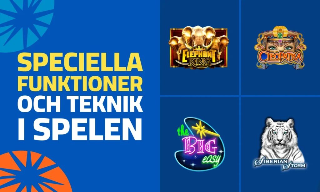 IGT spelfunktioner
