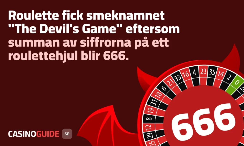 Roulette the devils game