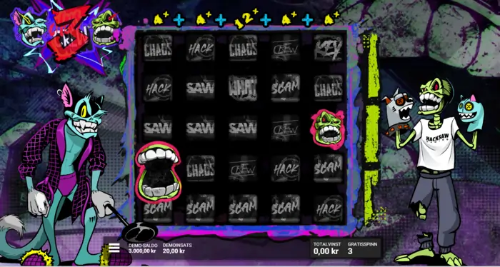 Chaos crew 3 bonusspel