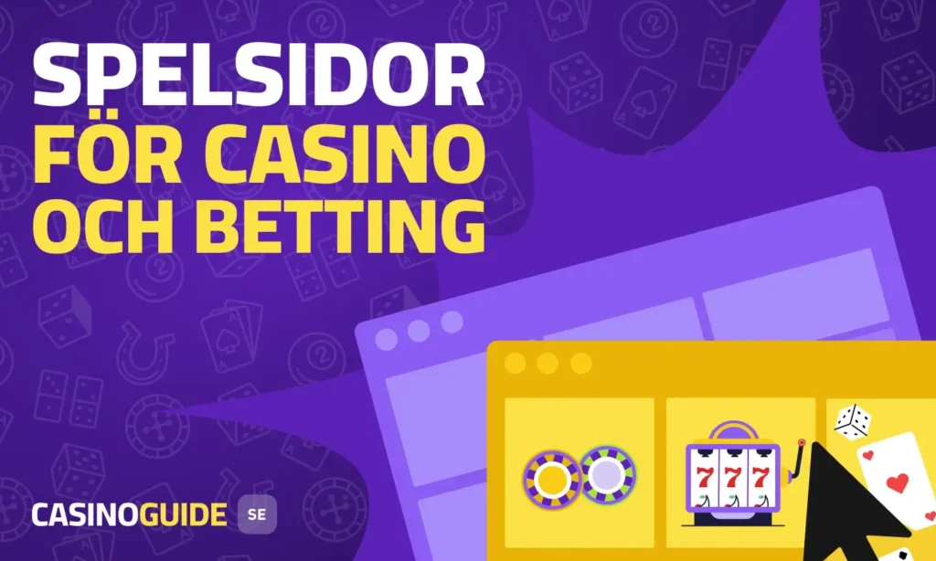 Svenska spelsidor för casino och betting