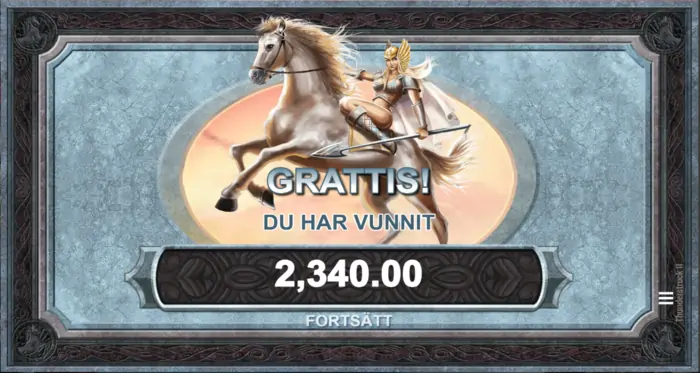 spins vinst thunderstruck II