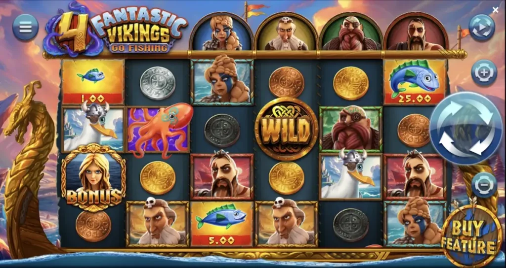 4 Fantastic Vikings Go Fishing