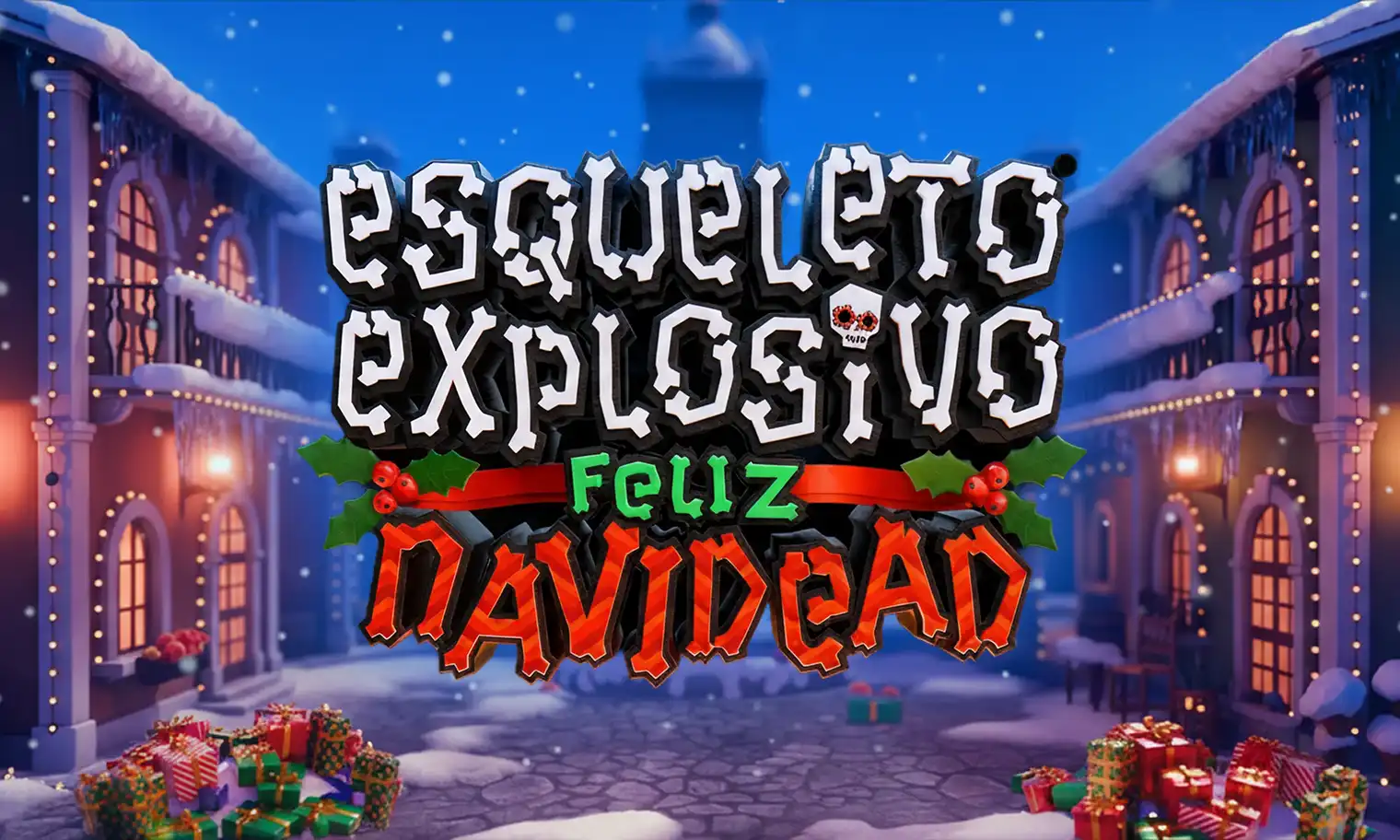 Esqueleto Explosivo feliz navidad slot