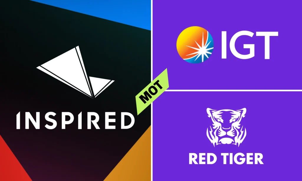 Inspired gaming vs andra speltillverkare