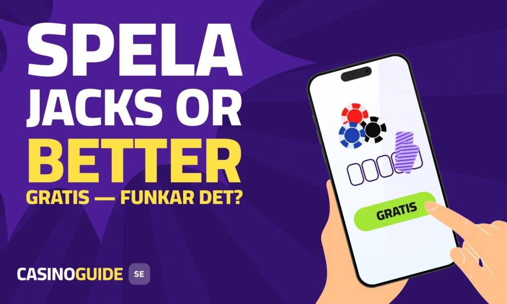 Spela jacks or better gratis
