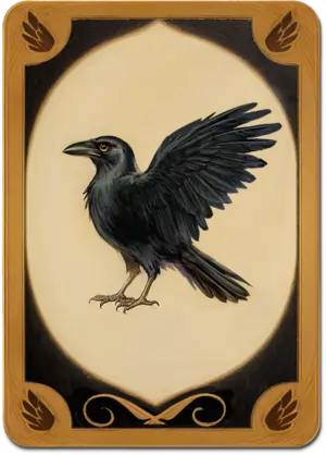 svart kraka - Deck of Scurra