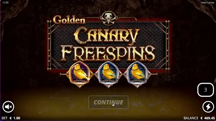 Golden Canary free spins