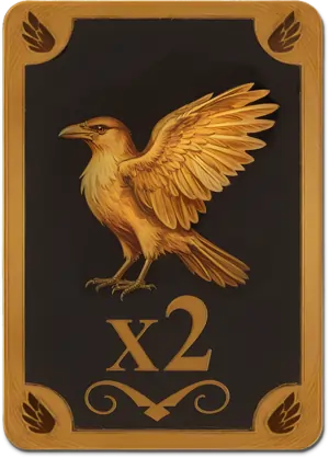 Gyllene kraka - deck of scurra