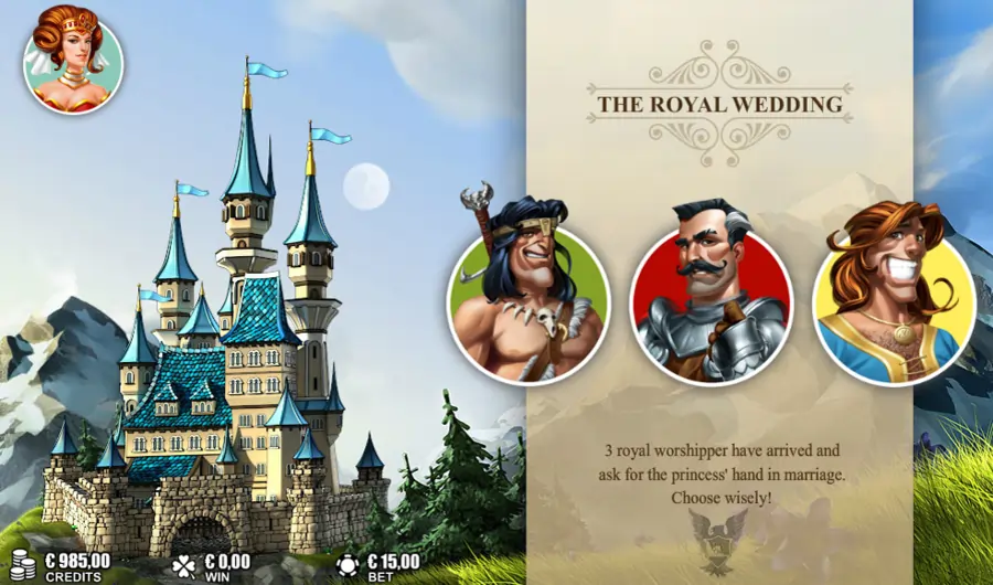 Castle builder royal wedding
