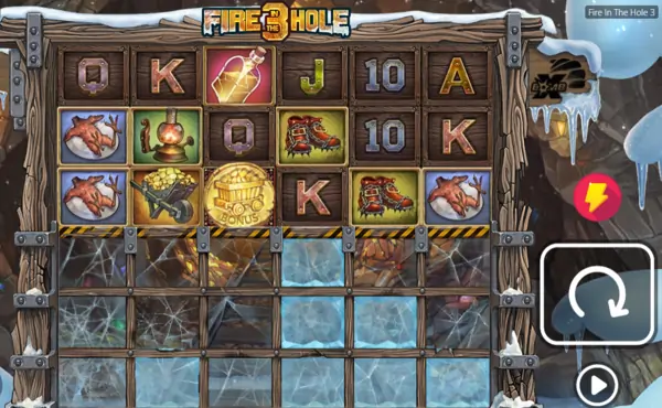 Fire in the hole 3 bonuskop