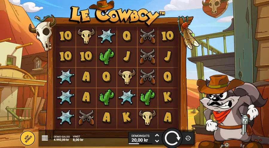 Le Cowboy slot recension