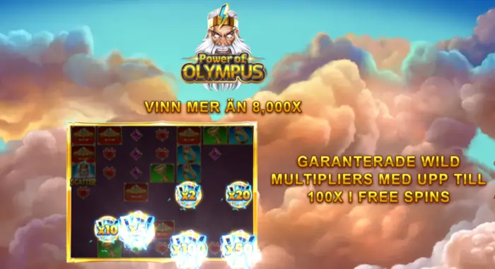 Power of Olympus free spins